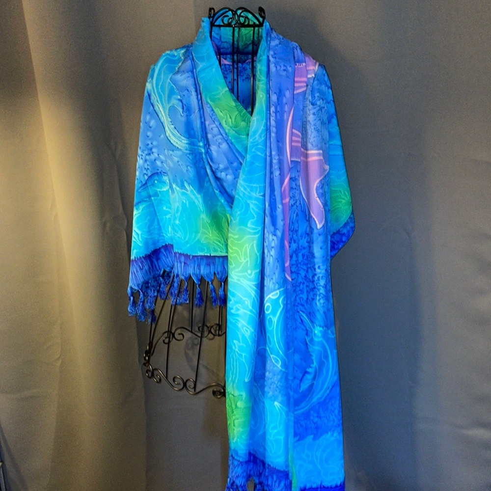 NWOT.  Rima Fashion scarf or cover-up on a Beach.
